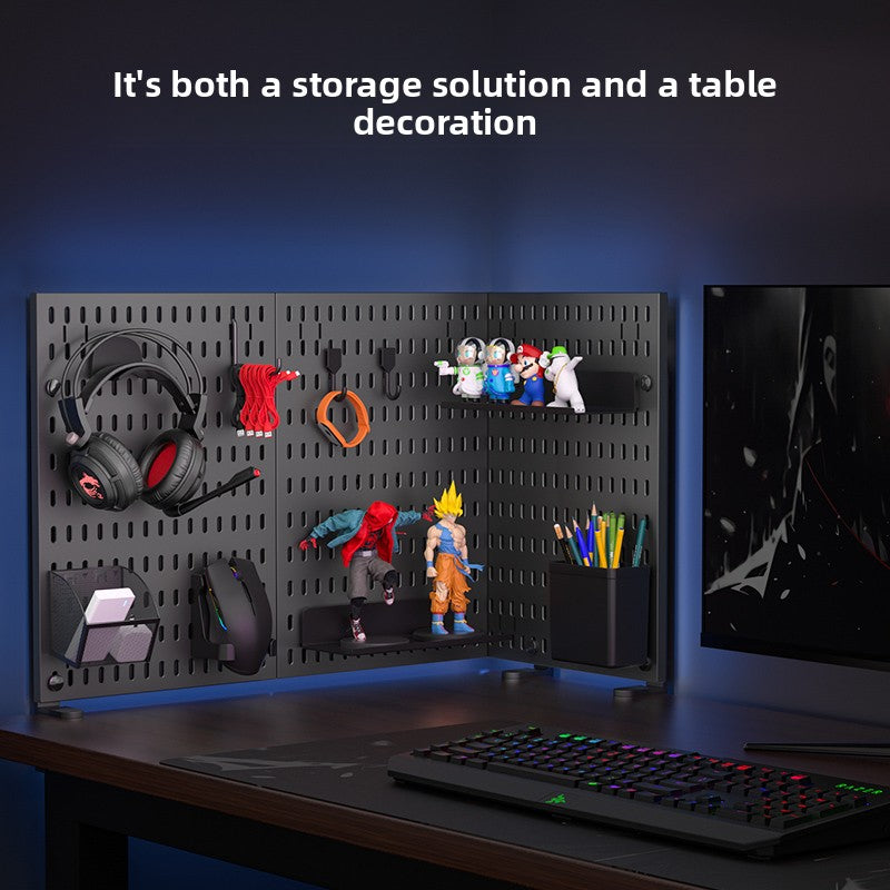 Desktop pegboard