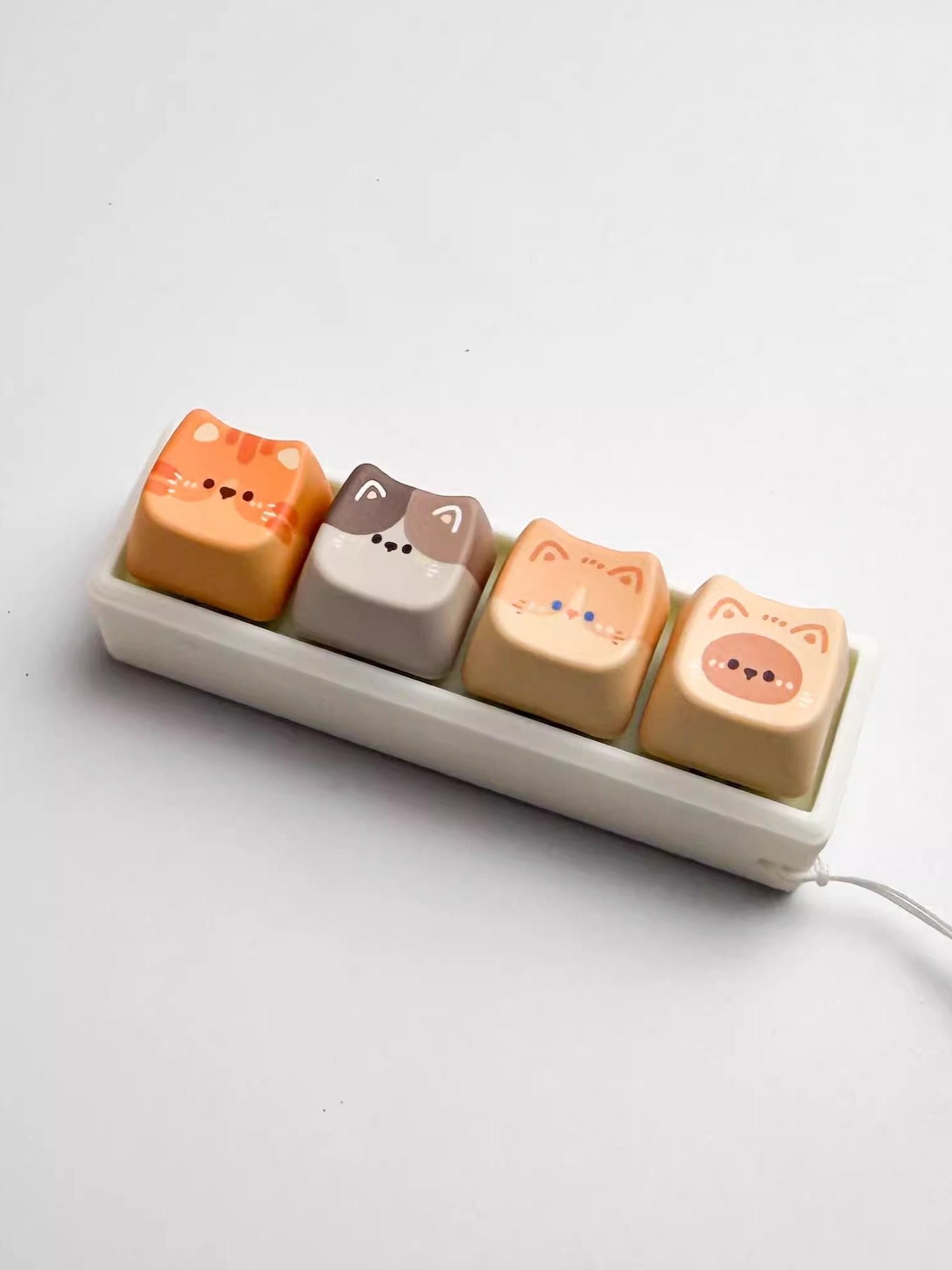 Cat Themed Mechanical Switch Tester with Stress Relief Function