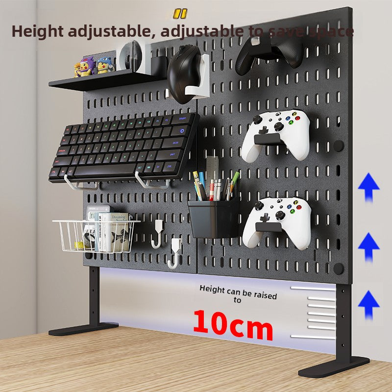 Desktop pegboard