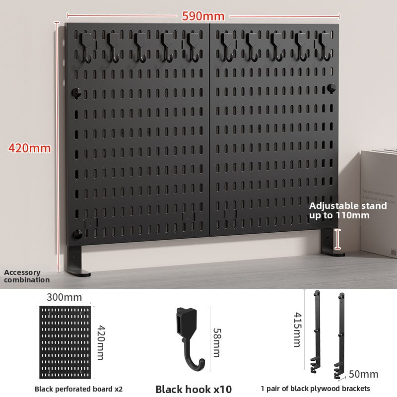 Desktop pegboard